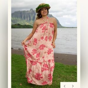 Lala Dress in Bright Pink